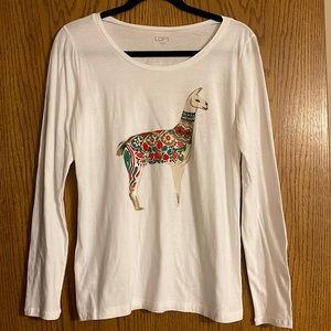 Loft long sleeve top M